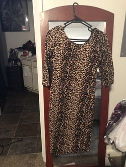 Dress Leopard print