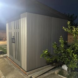 Large Shed 9x9 Plastic Made In USA 