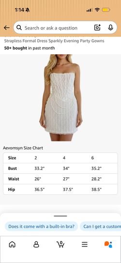 White Pearl Dress New