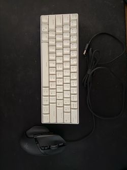 Gaming mouse and keyboard