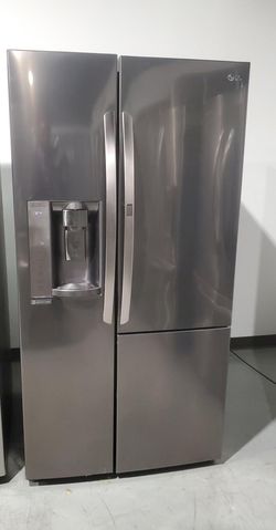 LG Side By Side Stainless Steel Fridge

