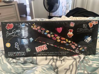 FLAT IRON (BRAND NEW) Royal Emo Emoji Limited Edition
