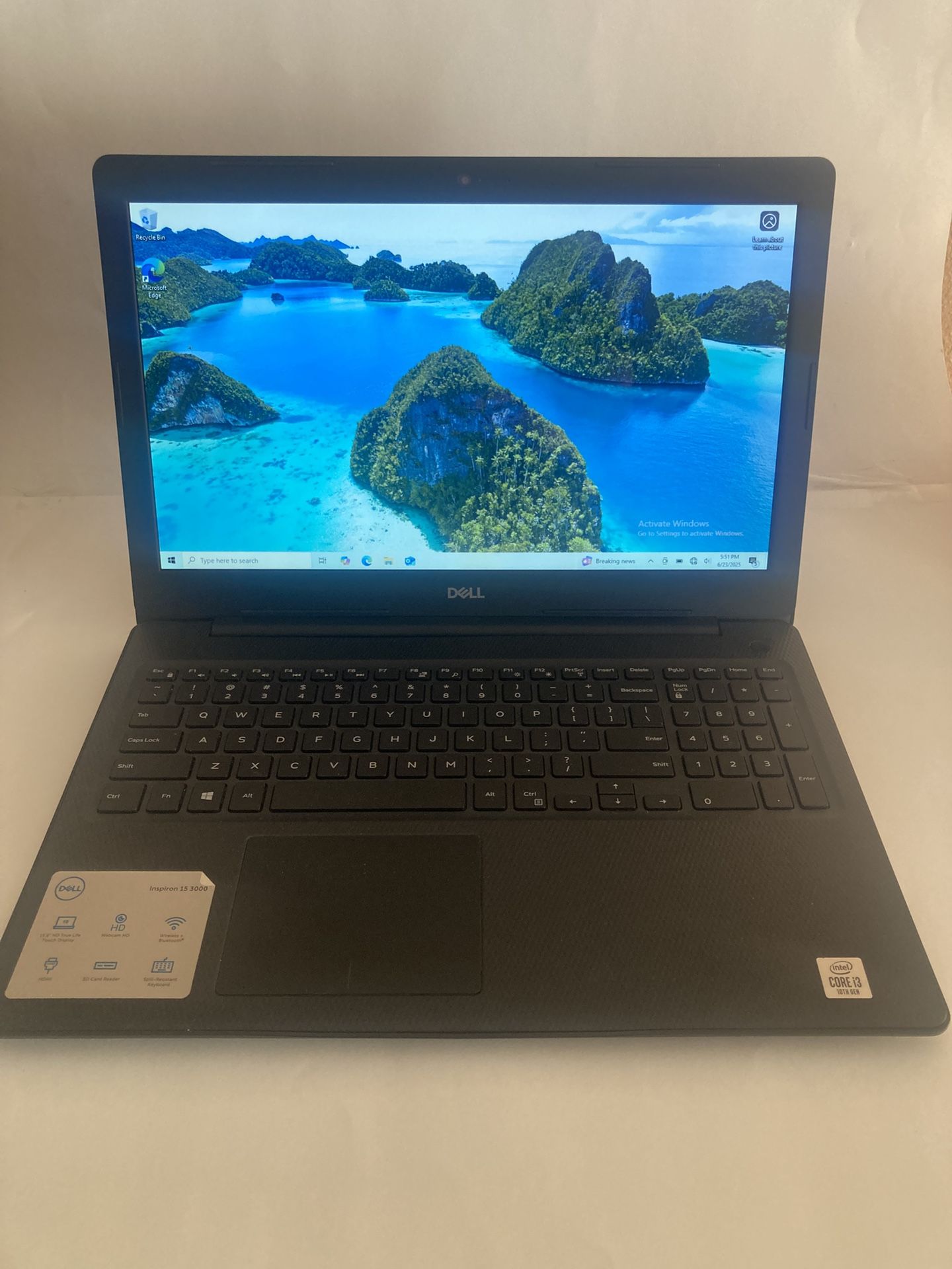 Dell Inspiron 15 Inch Laptop With 32GB RAM and Free Docking Station