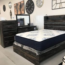 Brand New 🌌 Bedroom 7️⃣ Piece Queen Size Bedroom Package✔️ İn Stock 