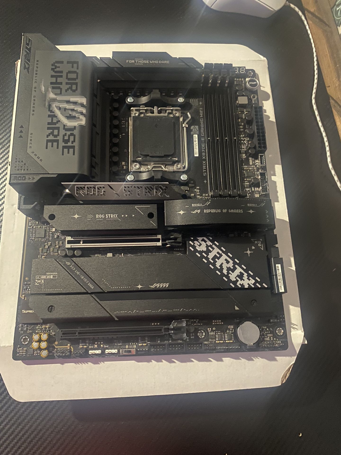 Rog Strix X870 Mobo(reas Description)