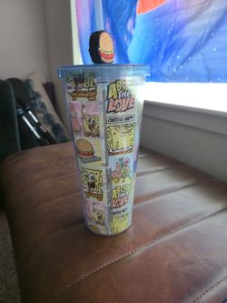 SpongeBob SquarePants Tumbler W/ Straw
