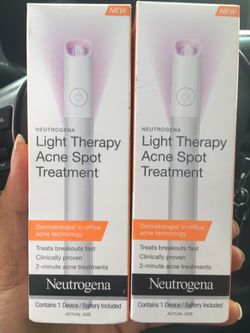 Neutrogena: Light therapy acne spot treatment