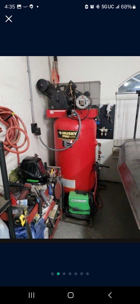 Husky 80 Gallon Air Compressor
