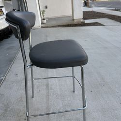 Grey Bar Stool