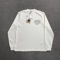 Carhartt White Hammer Print Long Sleeves
