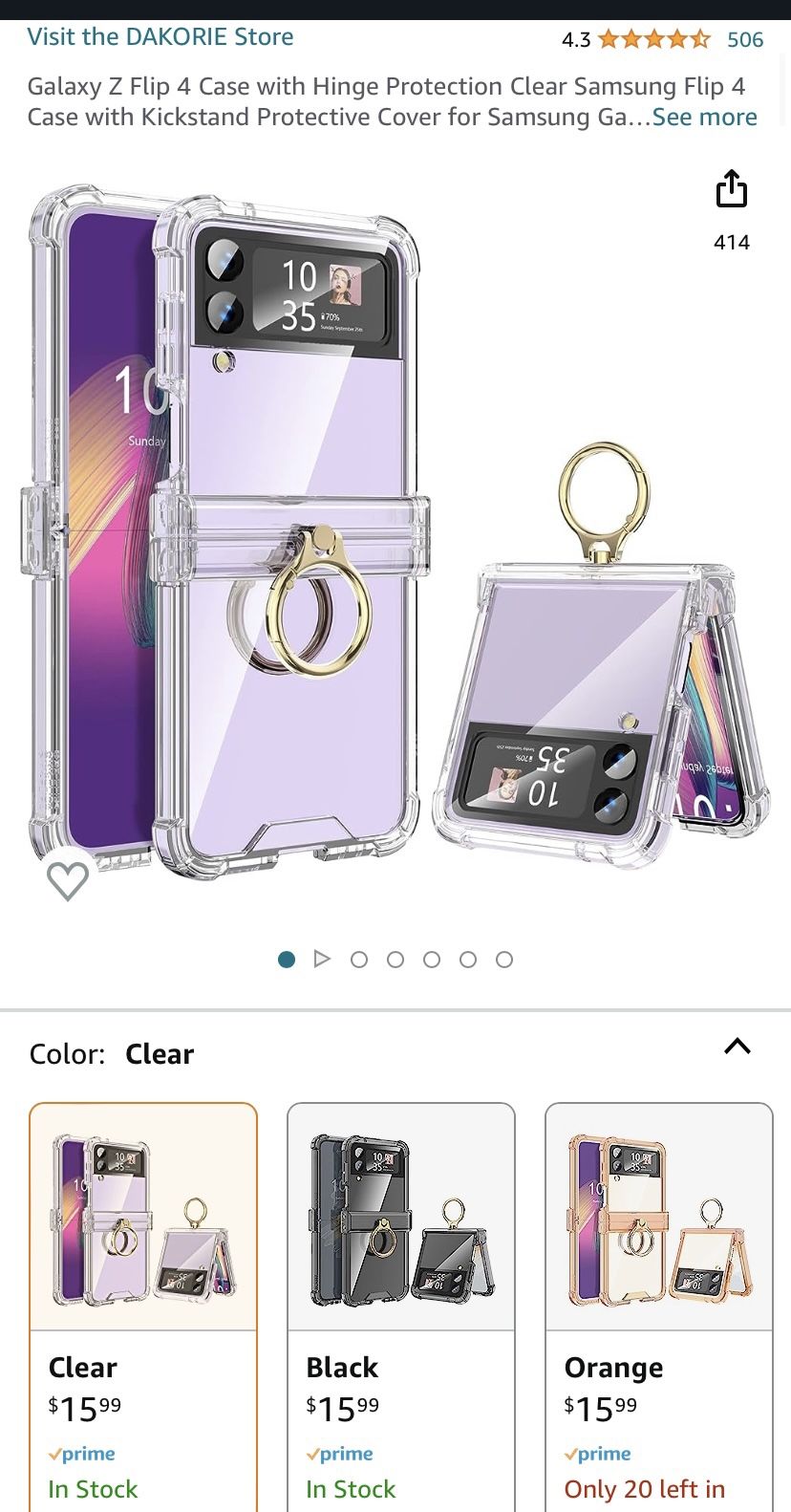 Flip 4 Case