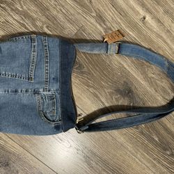 Denim Crossbody Bag
