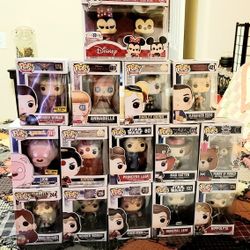 Lot's DC Disney POP Collection.NWT