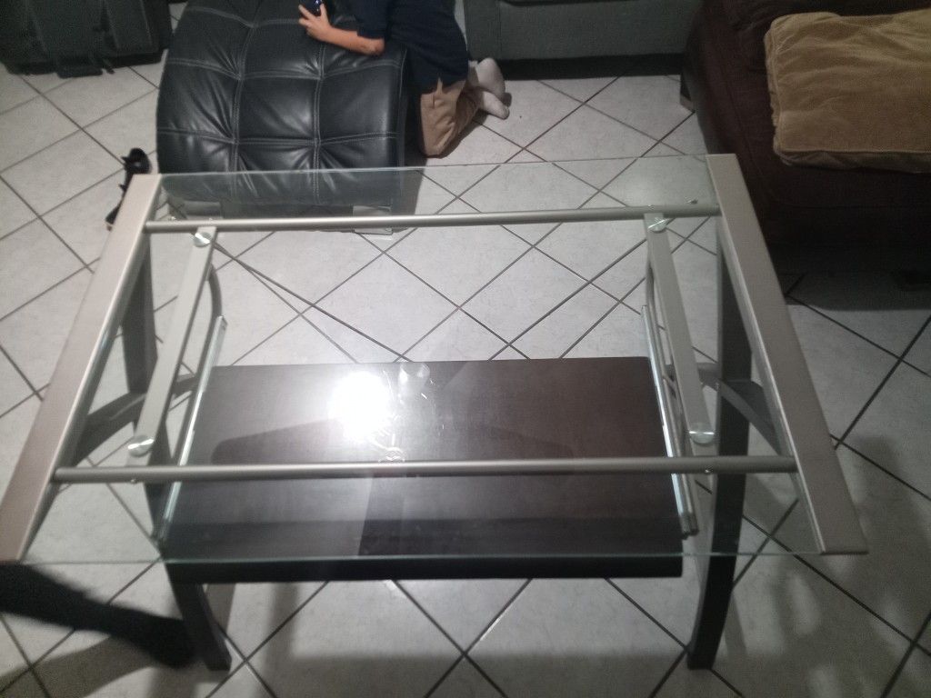 Glass Desk