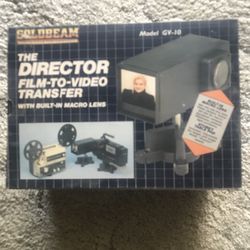 Goldbeam model GV-10 THE DIRECTOR film to video transfer
