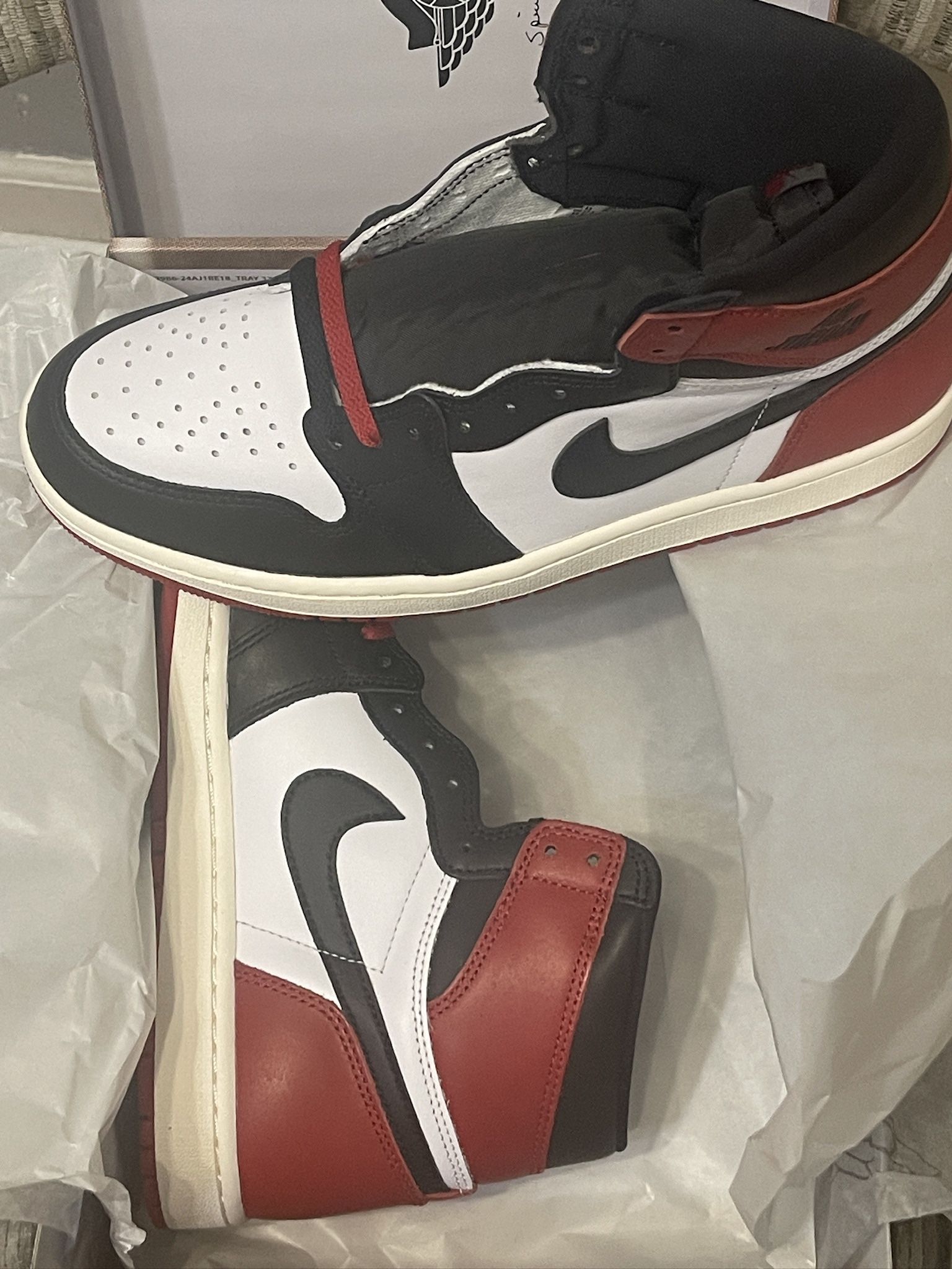 Brand New Jordan Retro Black Toe 