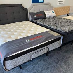 👸🤴  Queen& King mattresses! Available today! $150+ 