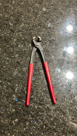 Cross Forged Ear Clamp Pliers