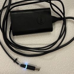 Dell 65W AC Adapter 19.5V 3.34A – Compatible with Latitude, Inspiron, Vostro