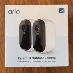 Arlo Outdoor Camera (2-pack) | Open Box, Never Used