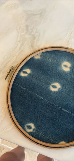 Blue wall art