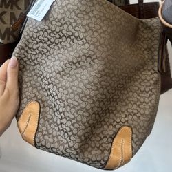 Coach Vintage Tan Medium Bag