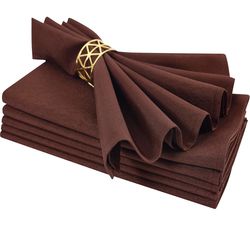 Cloth Napkins Set Of 6 Washable Dinner Napkins