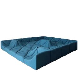 BRAND NEW MODERN  MODULAR  DUNE  SOFA 25 PIAECES SECTIONAL COUCHES IN  VELVET FABRIC 