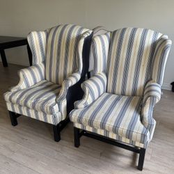Wingback Upholstery Chairs