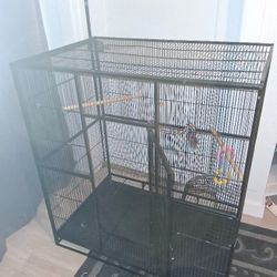 Large Cage With Stand
