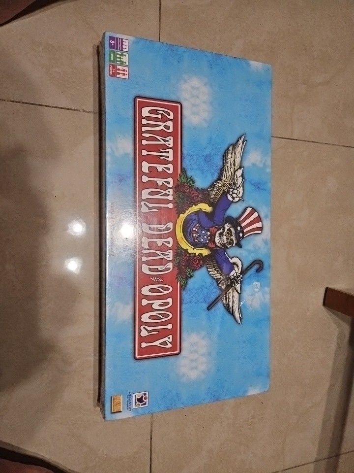 2009 Grateful Dead Opoly ( New Monopoly) Factory Sealed 