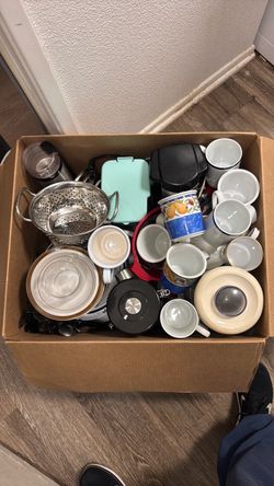 Box of Kitchen Essentials