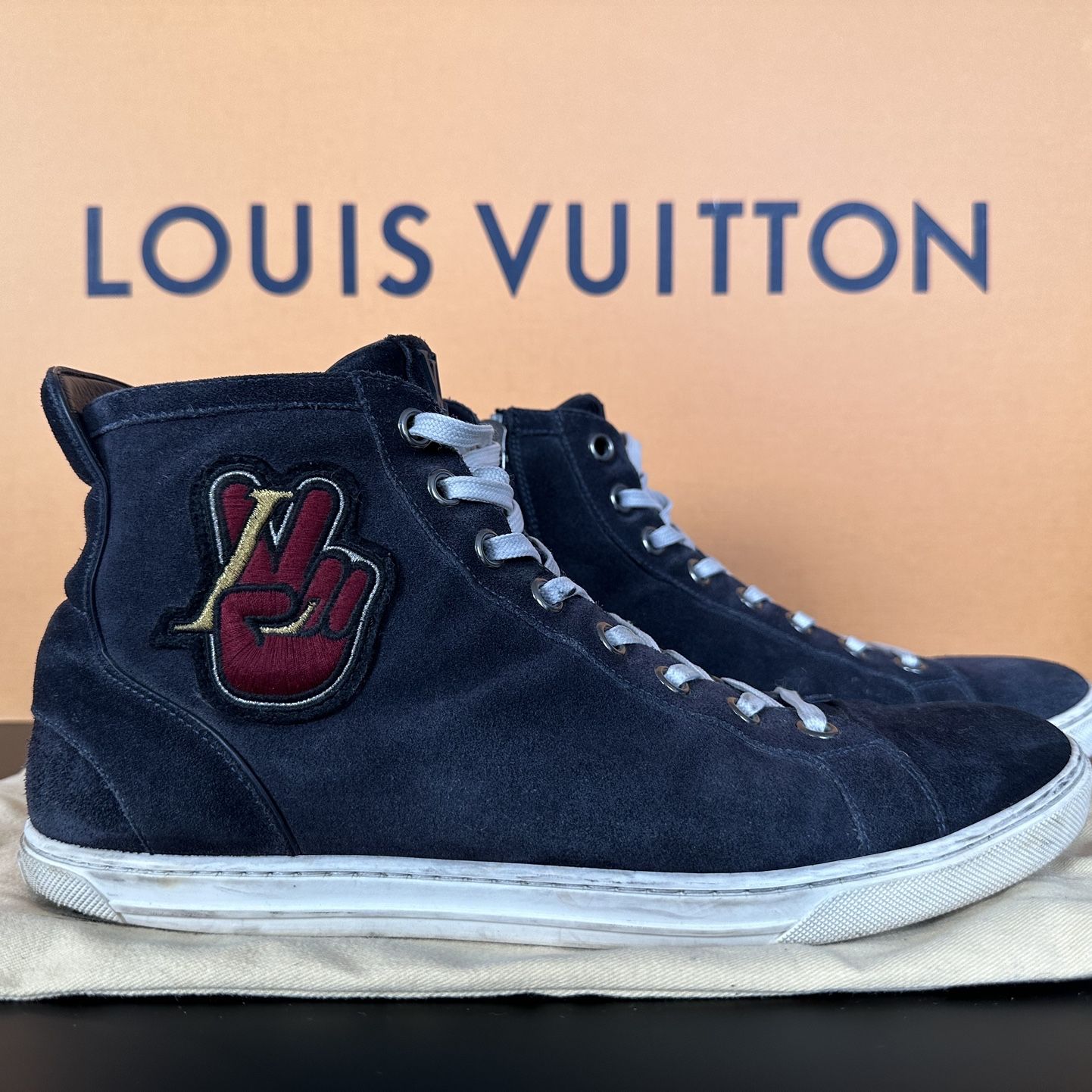 Louis Vuitton leather dress shoes clean and neat sneaker for Sale in New  York, NY - OfferUp