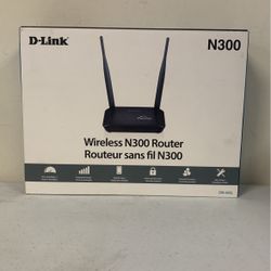 D-Link DIR-605 L Wireless N300 Router , Routeur Sans Fil N300.   