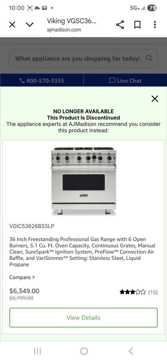 Viking Professional 3676