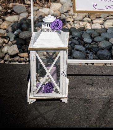 Rustic Looking Lantern Wedding