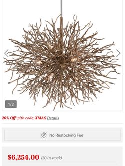 Sierra 9 lights 40” Vienna Bronze Modern Chandelier - Make a reasonable offer - no low balls Pls.