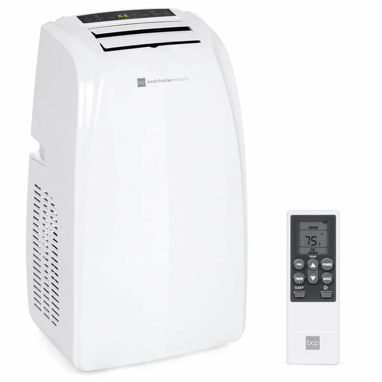 14,000 BTU Portable Air Conditioner Cooling Unit w/ Remote Control, Window Kit, 650 SqFt Capacity

