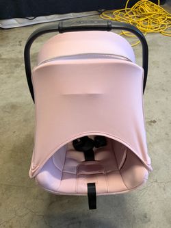 Pink Nuna Car seat & Base