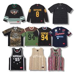 Supreme Items & Tops, Jerseys, Shirts, Hats Etc