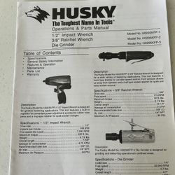 Husky  / Ratchet Wrench Set