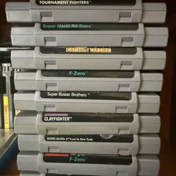 SNES Super Nintendo Games 