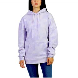 LazyPants Ladies' Fleece Hoodie, Purple (size : XS, S, M, L)