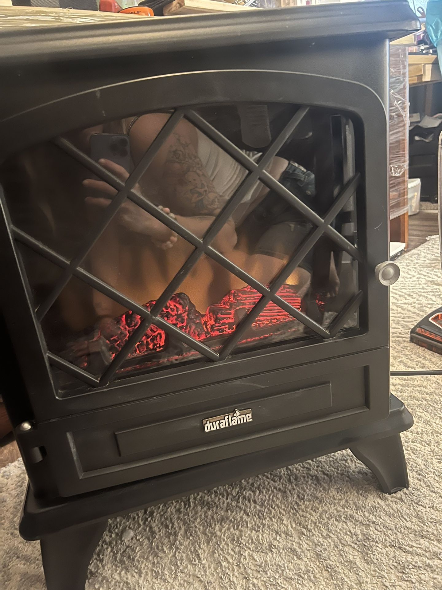 120 Volt Electric Fire Place Heater By Duraflame