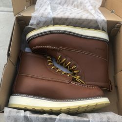 DIEHARD 84994 Men's 6" Leather Slip Resistant.   Size  9,5.     