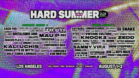 Hard summer 2 day vip