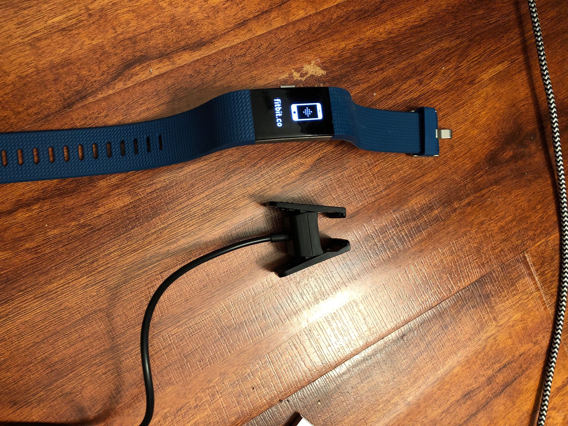 Fitbit charge 2 with charger