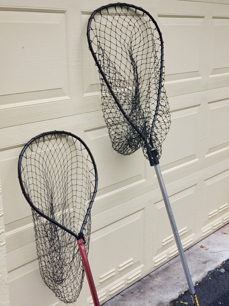 Fishnet poles