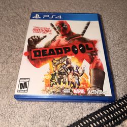 Deadpool Marvel PS4