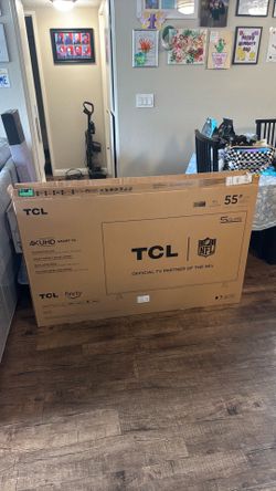 55" TCL 4k Fire Smart TV(open box)